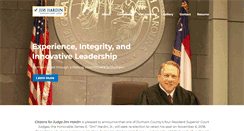 Desktop Screenshot of judgejimhardin.com